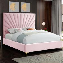 Sunshine Tufted Upholstered Low Profile Platform Bed