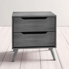 Ashlyn 2 Drawers Nightstand