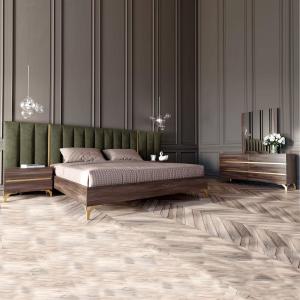 Eduardo Upholstered Platform 5 Piece Bedroom Set