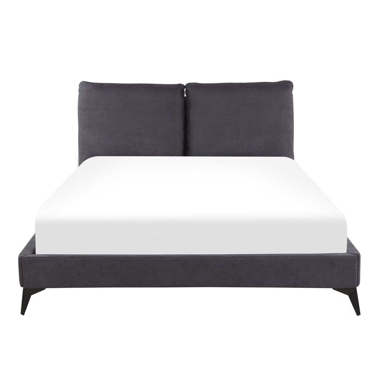 Melle Bed Frame in Charcoal