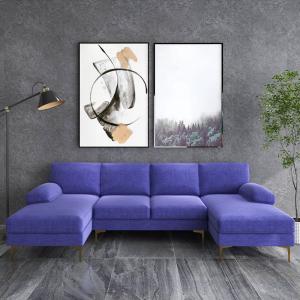 Wide Symmetrical Stationary Sofa & Chaise