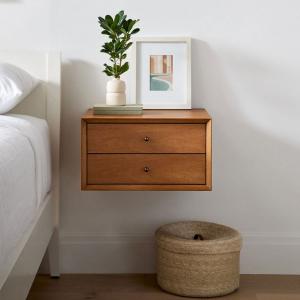 Quinn Mid-Century Wall Mounted Nightstand