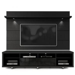 AH Furniture - Cabrini TV Stand and Floating Wall TV Panel