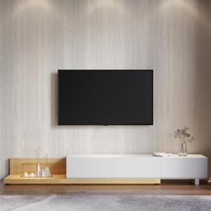 Nordic Extendable TV Stand and Media Console with 3-Drawer