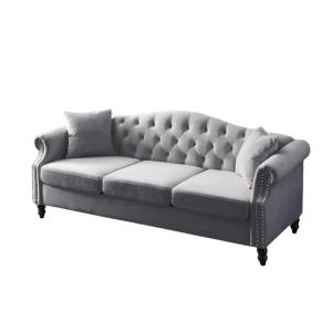 Avictor Upholstered Sofa in Grey