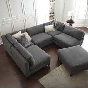 Chelsea Modular Sectional With Ottoman