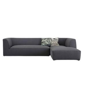 Eliza 2 Pieces Fabric Sectional Sofa