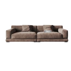 Aaron Sofa Set in Multiple Sizes in Brown