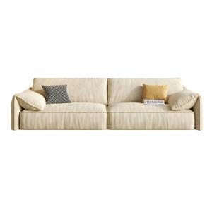 Alexander Comfort Extra Long Sofa in Yellow