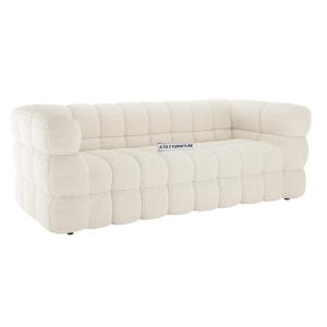 Travis Buckle Fabric Sofa Set