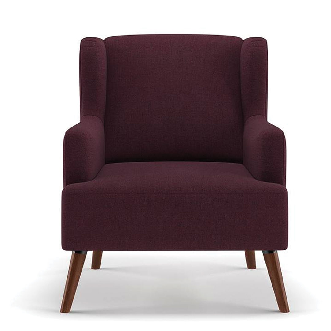 Brando Arm Chair in Purple