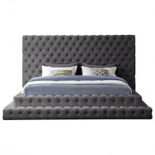 Meridian Hand Tufted Velvet Bed