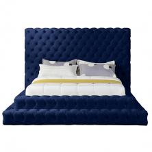 Meridian Hand Tufted Velvet Bed