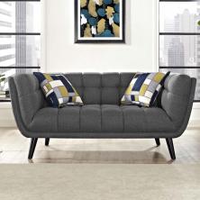 Bestow Upholstered Fabric Loveseat