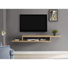 Martin Furniture 72 in. Asymmetrical Wall Mounted TV Shelf