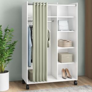 Tvilum Mobile Curtain Storage Center